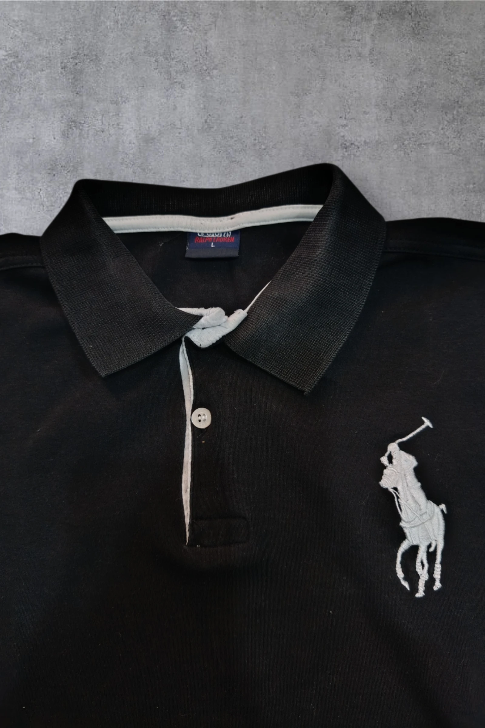 | Polo Ralph Lauren Homem | Cor Preto | Big Pony | Manga Curta | Tamanho G | – photo 4